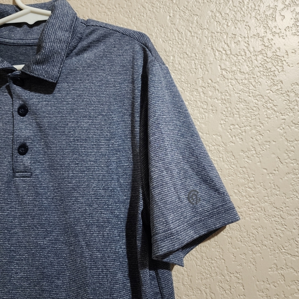 Champion Boys Blue Polo Shirt Size M 8-10 - Picture 3 of 11